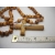 Measurements of Jerusalem olive wood rosary cross
