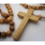 Back of Jerusalem olive wood rosary cross