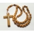 Jerusalem rosary beads made of olive wood