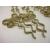 Large gold glitter plastic bow ornaments Christmas and party decorations