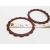 brown scalloped edge plastic bangles