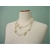 Long Vintage Faux Pearl Beaded Necklace Vintage faux pearl beaded necklace