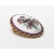 vintage floral cameo brooch