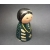 Green Kokeshi doll