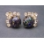 Vintage Juliana Delizza & Elster Clip on Earrings