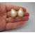 Vintage Monet Pearl Teardrop Clip on Earrings