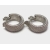 Monet silver hoop clip on earrings