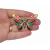 Vintage Enamel Butterfly Brooch Colorful Butterfly Lapel Pin Shawl Scarf Pin Red