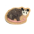 Needle Felted Opossum Brooch Possum Lapel Pin Felt and Wool