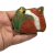 Fox and Daffodil Flower Brooch Needle Felted Embroidered Fox Lapel Pin