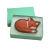 Needle Felted Fox Brooch Felt and Wool Fox Lapel Pin Handstitched
