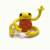 Amigurumi Crochet Frog Yellow with Posable Limbs Yoga Frog