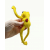 Amigurumi Crochet Frog Yellow with Posable Limbs Yoga Frog