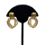 Vintage Monet Gold Doorknocker Earrings Dangle Earrings Door Knocker Style
