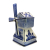 Vintage Delft Blue Windmill Music Box Ceramic Plays "Tulips From Amsterdam"
