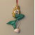 Vintage Mermaid Wall Hanging Beach Decor Bedroom Bathroom Seashell