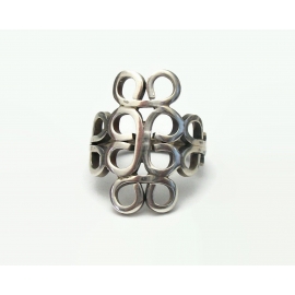 Vintage Mexico 925 Sterling Silver Ring for Women or Men Unisex U.S. Size 7 3/4 Women's Men's Ring 925CMM Plain Silver Hallmarked Vintage Mexico 925 Sterling Silver Ring for Women or Men Unisex U.S. Size 7 3/4