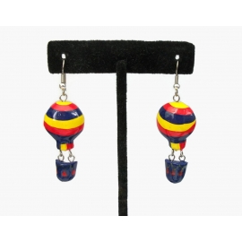 Hot air balloon earrings Hot air balloon earrings