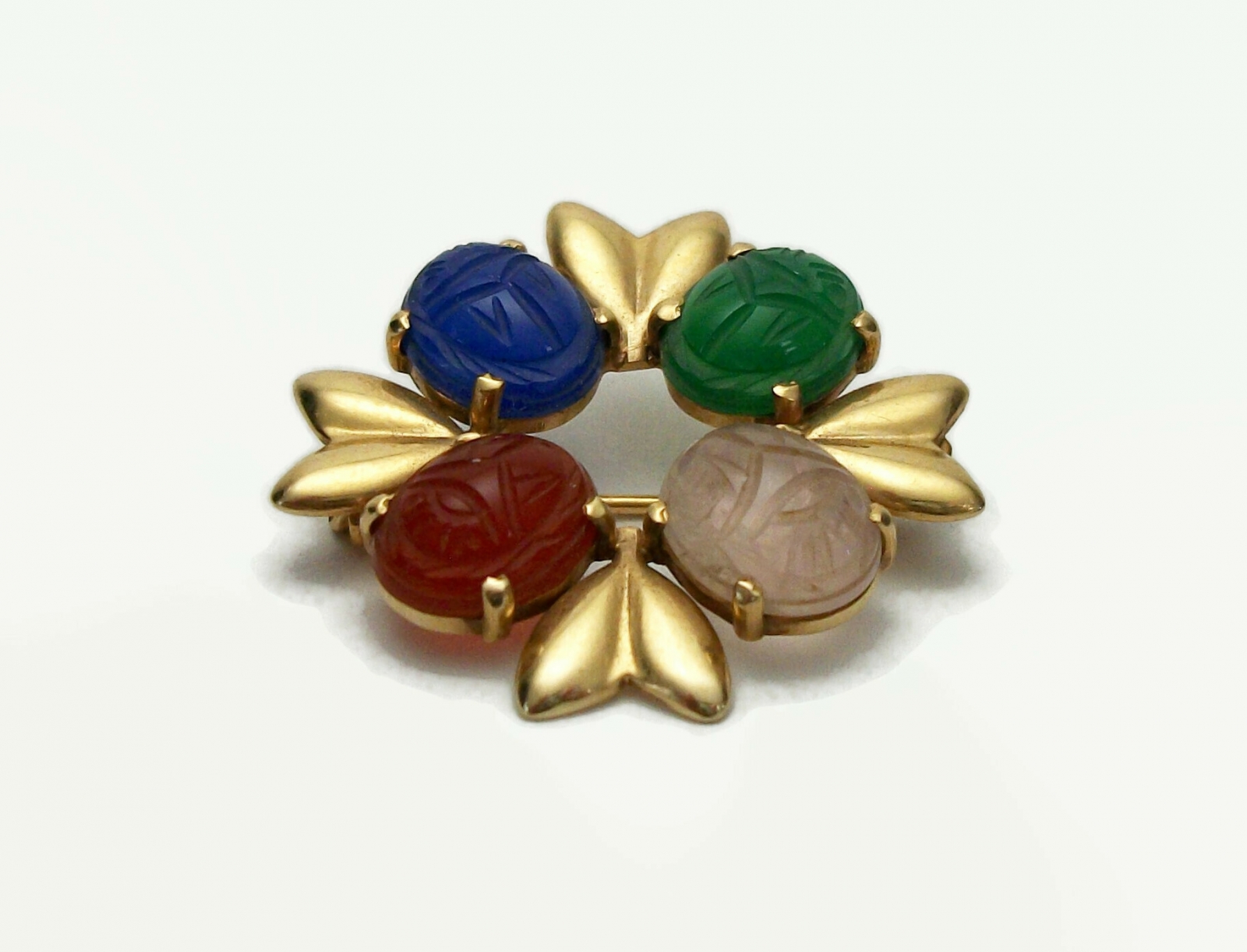 Chanel scarab shop brooch