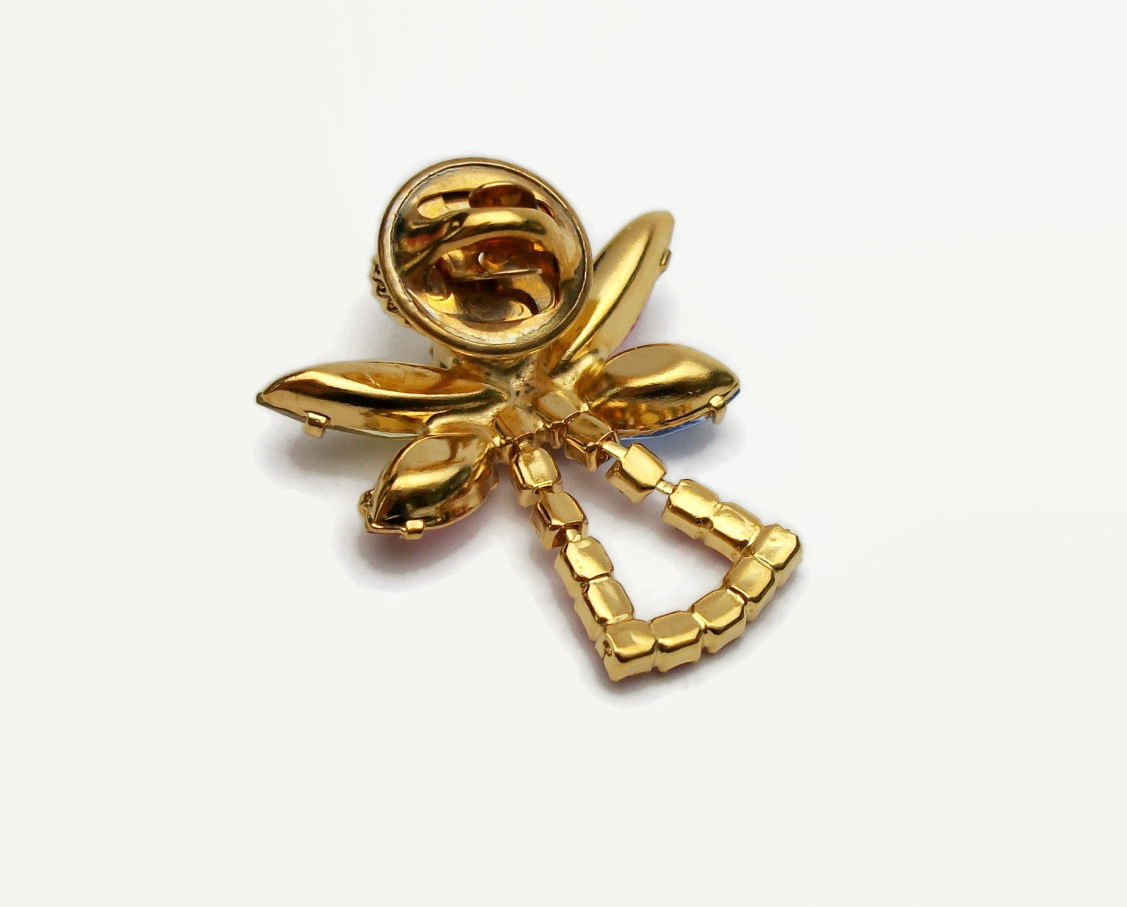 Pink Crystal Angel Pin Lapel Pin Tie Pin October Birthstone Guardian ...