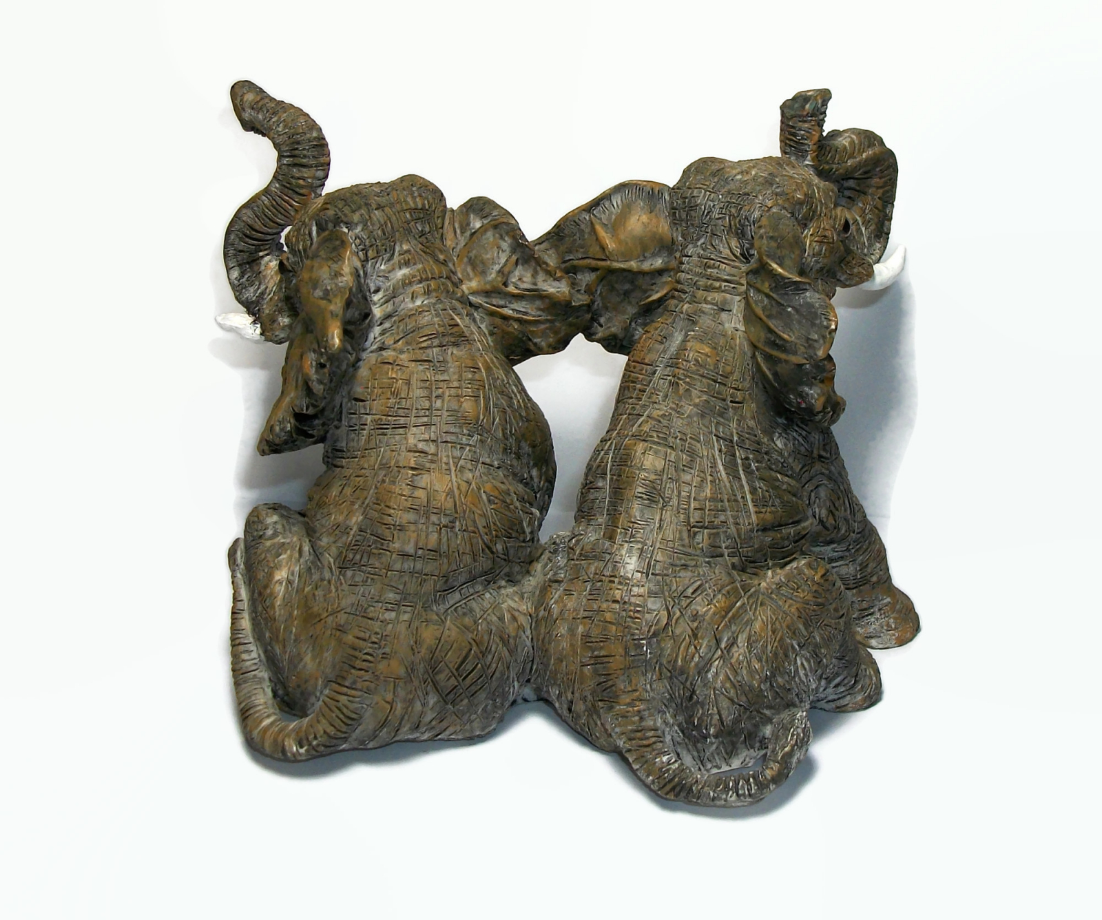 resin elephants