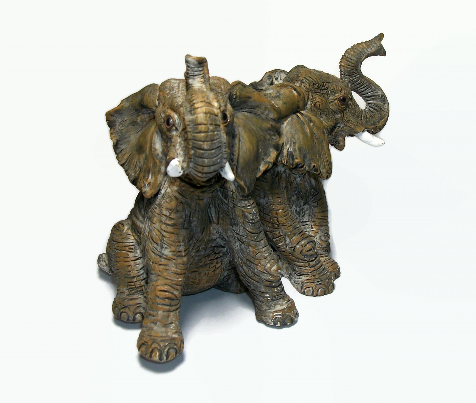 resin elephants