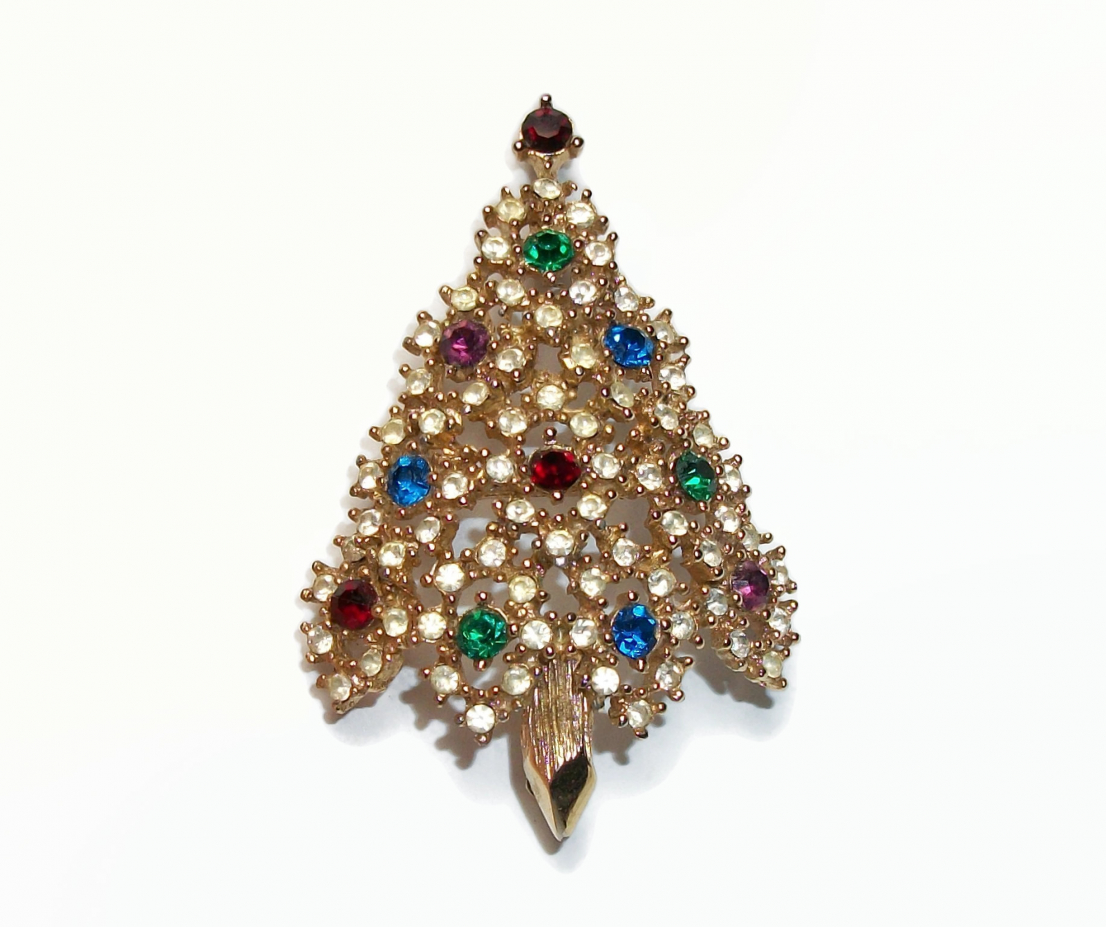 Eisenberg christmas on sale tree brooch