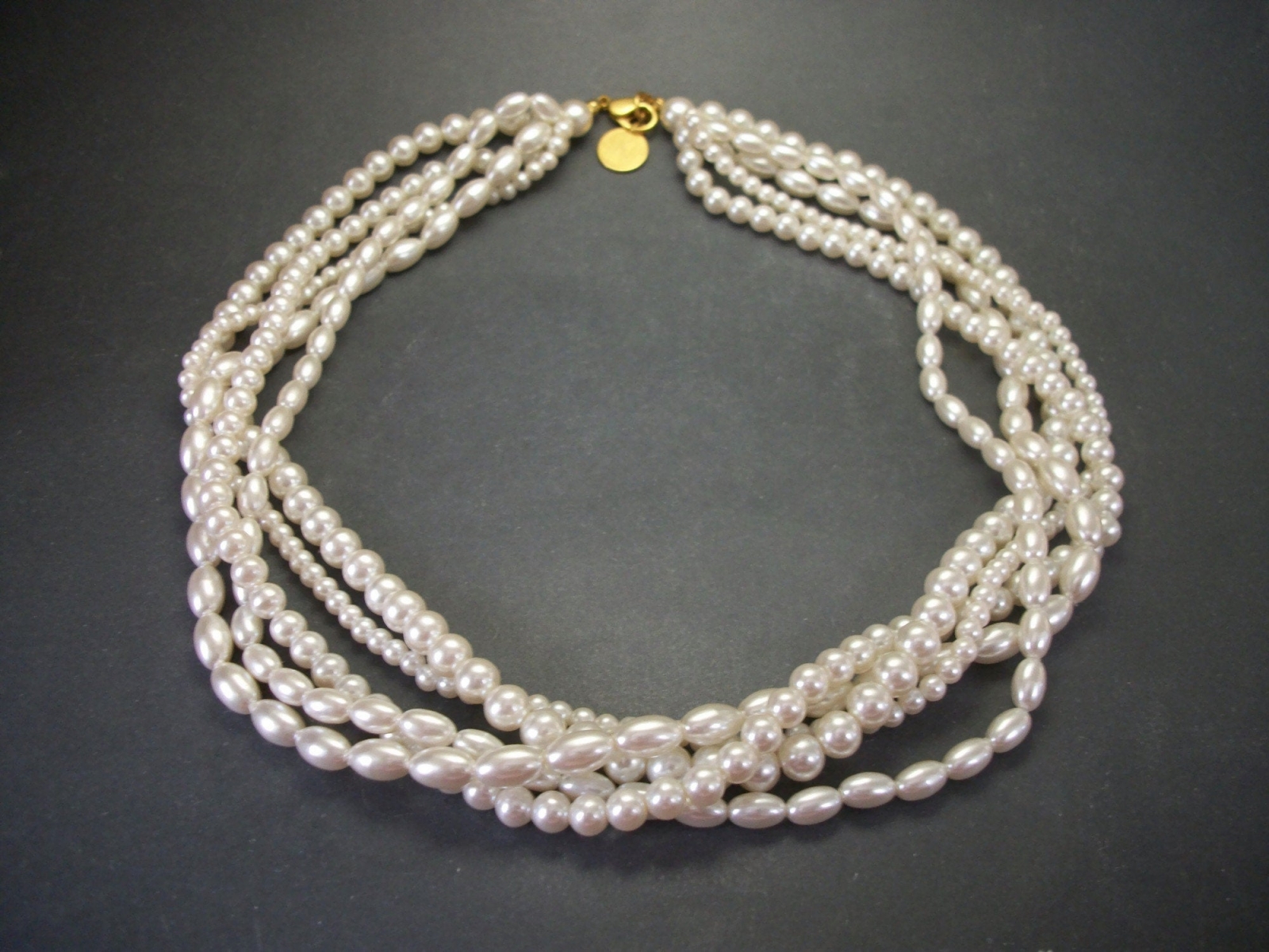 Anne klein shop pearl necklace
