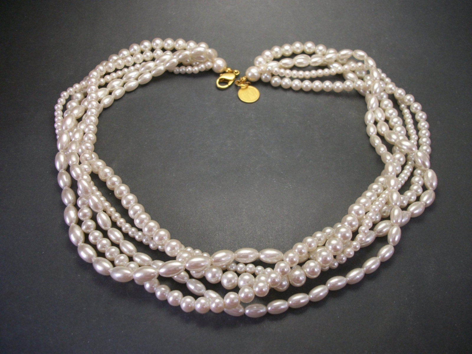 Anne klein cheap pearl necklace