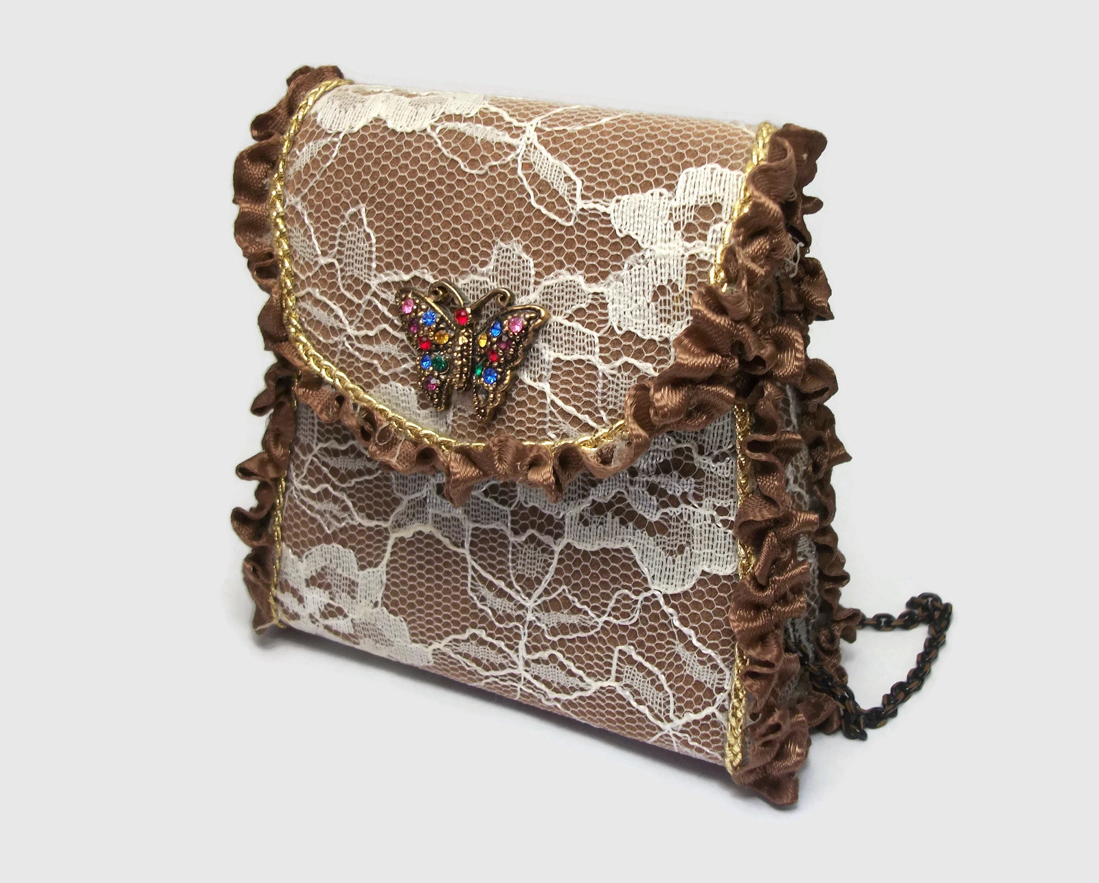 White wristlet purse hot sale