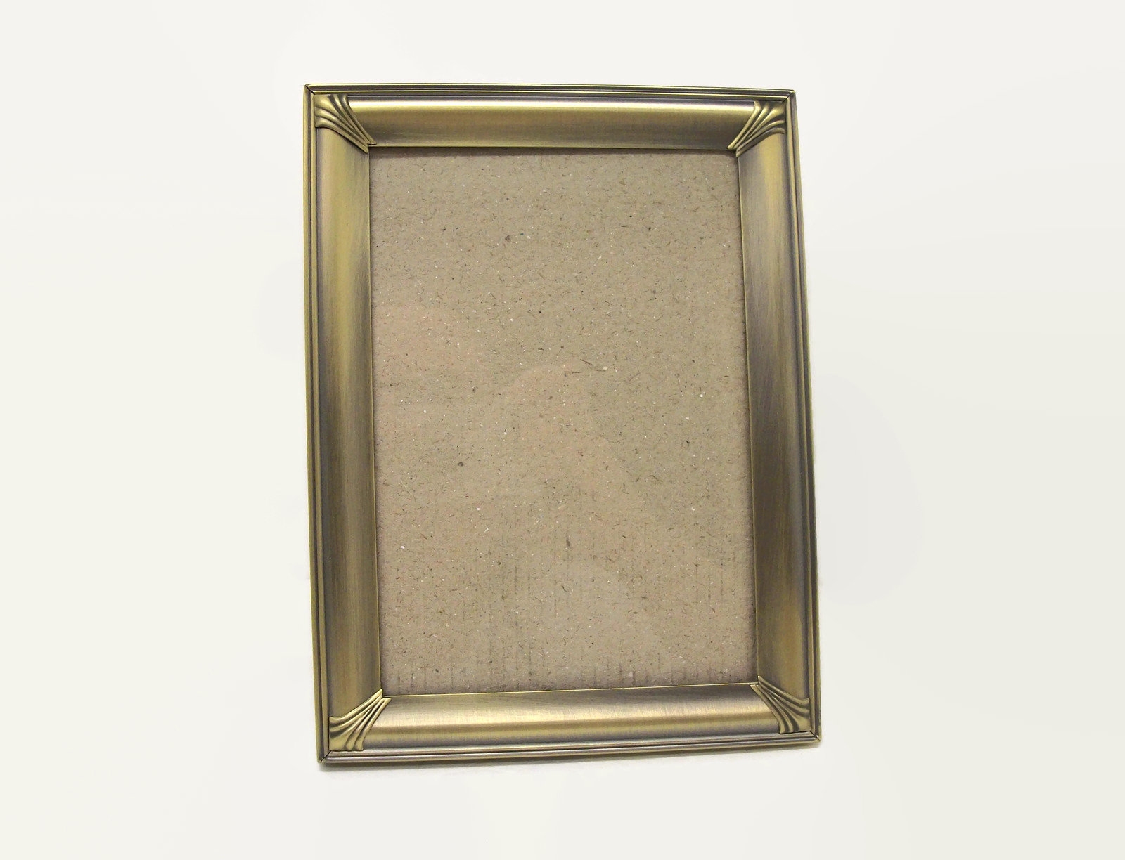 Bronze Metal 5x7 Tabletop Easel Back Picture Frame with Glass by Malden