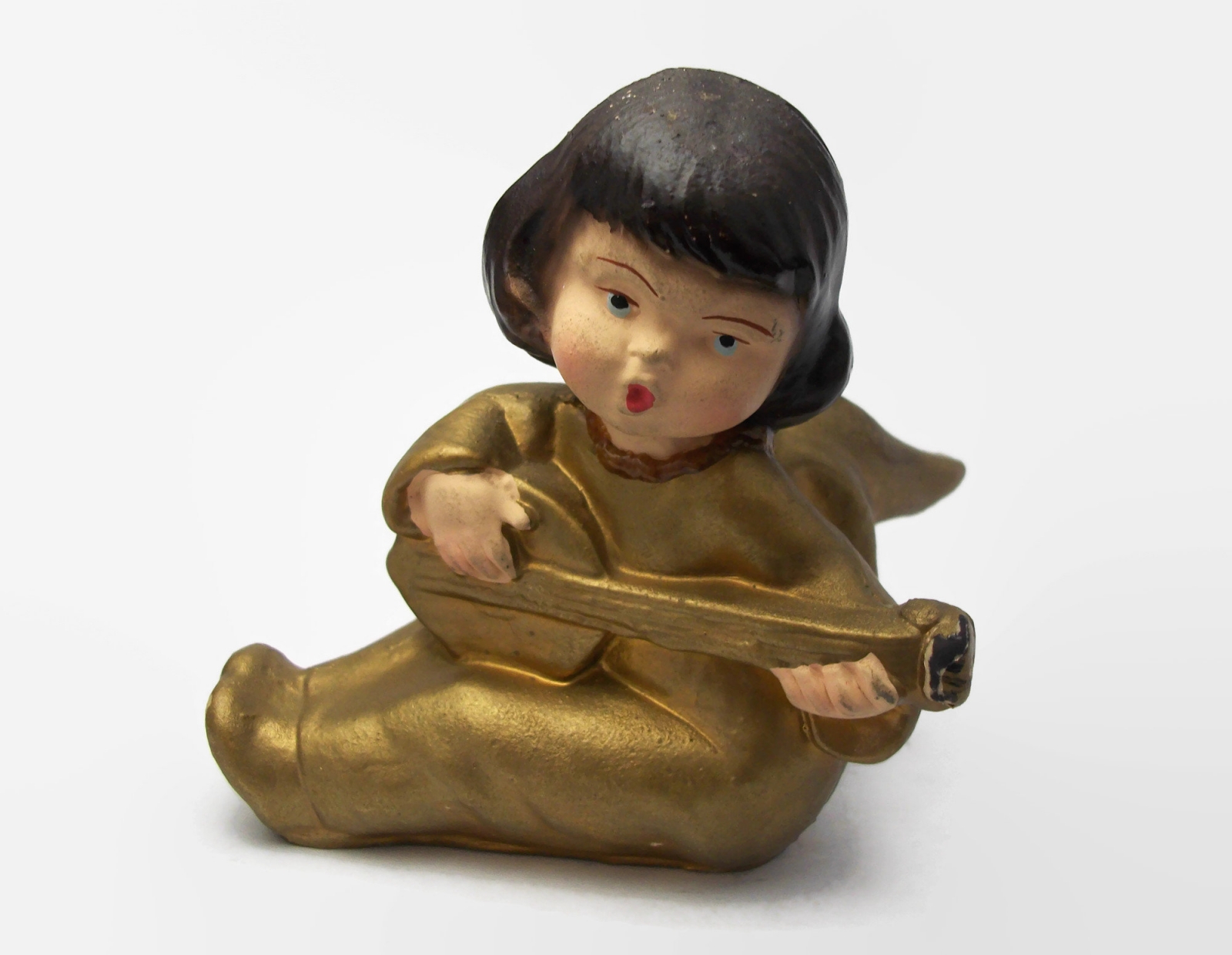 plastic angel statue