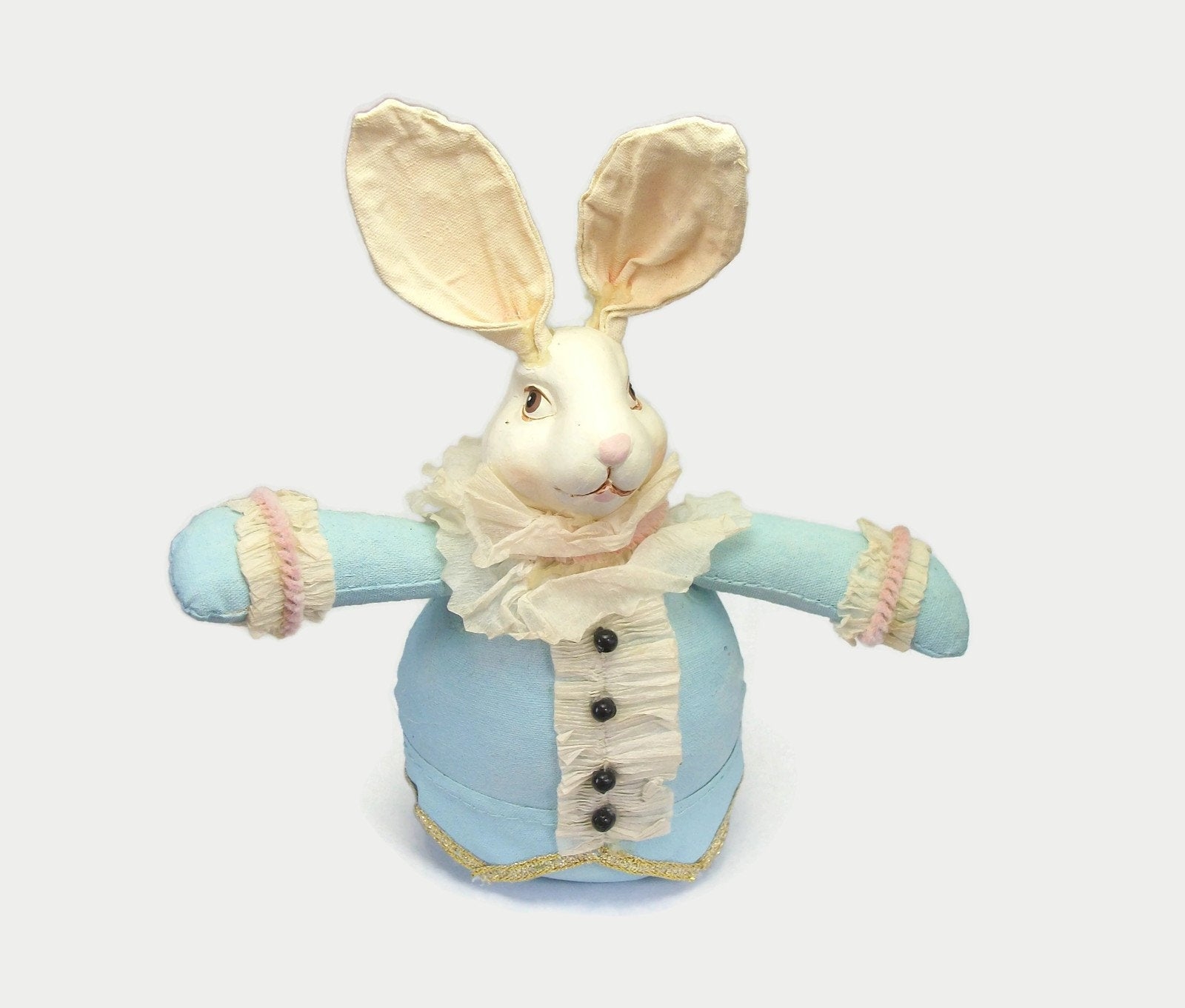 resin bunny decor