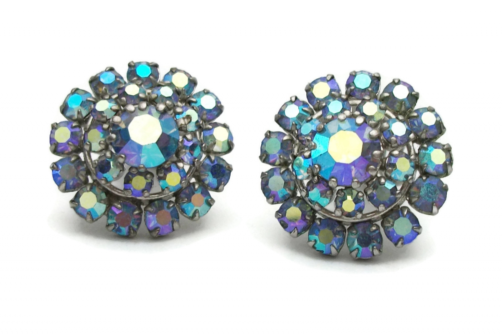 Vintage store blue earrings