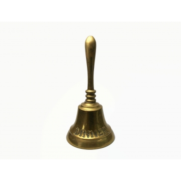 Vintage Brass Bell Brass Dinner Bell
